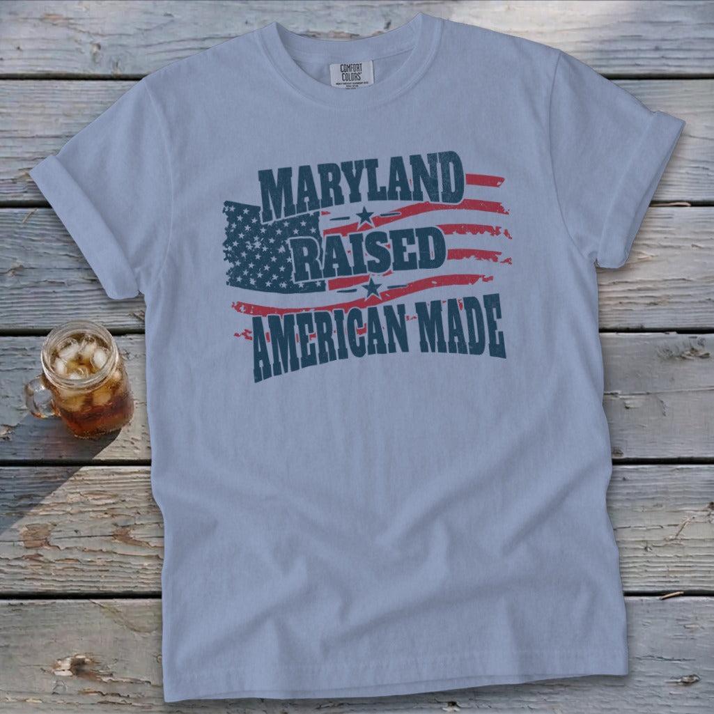 American - Maryland Raised Signature Tee