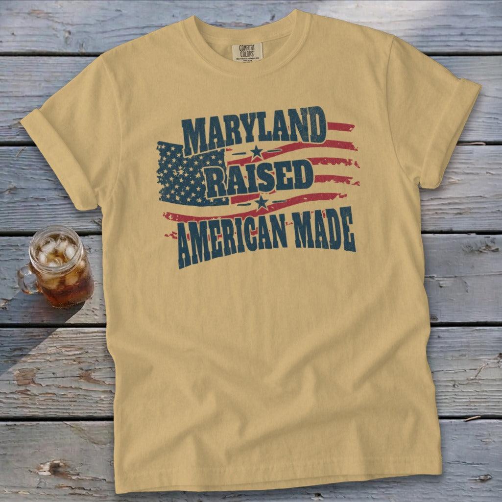 American - Maryland Raised Signature Tee