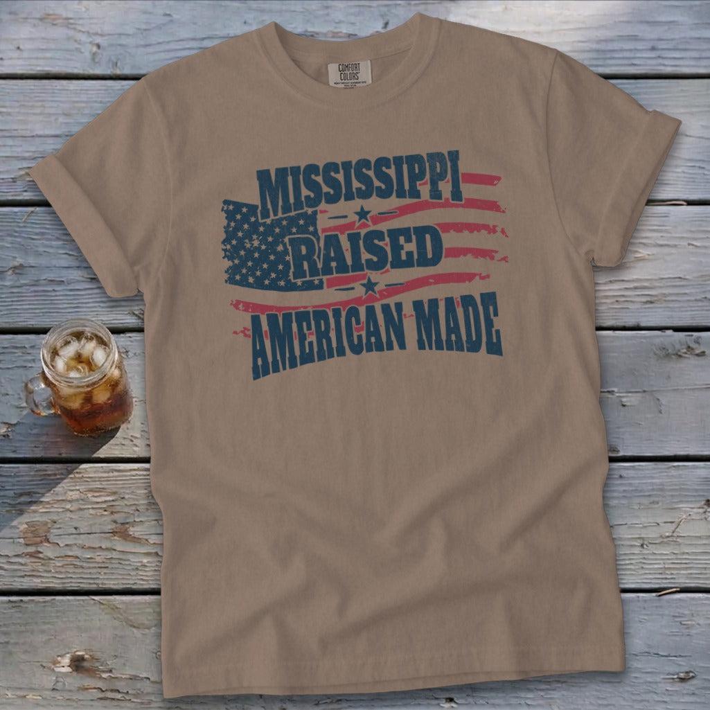 American - Mississippi Raised Signature Tee