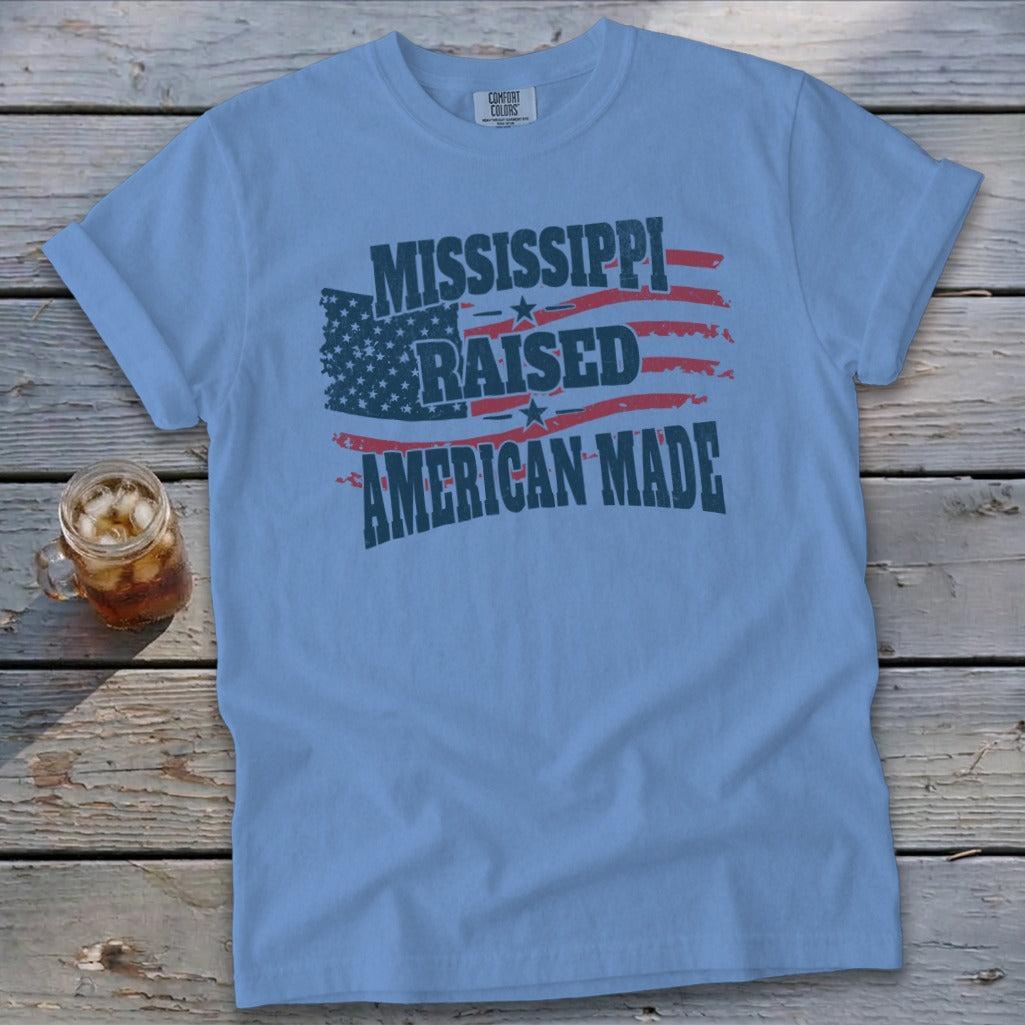 American - Mississippi Raised Signature Tee