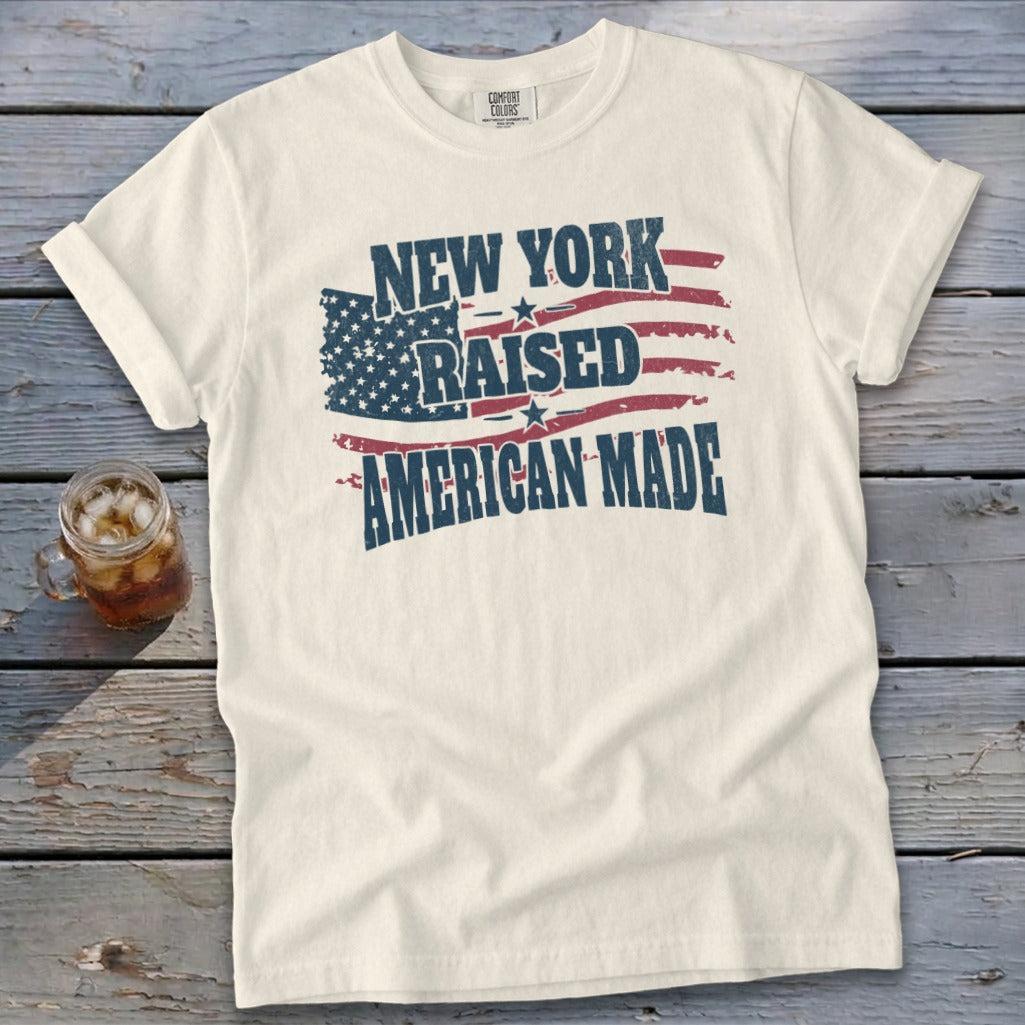 American - New York Raised Signature Tee
