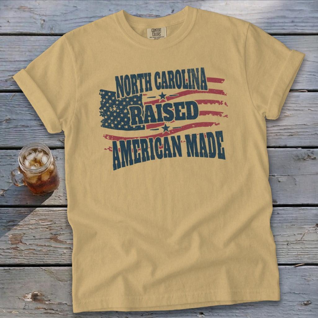 American - North Carolina Raised Signature Tee