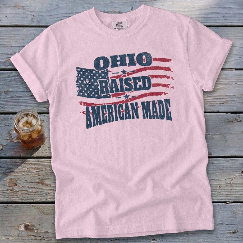 American - Ohio Raised Signature Tee
