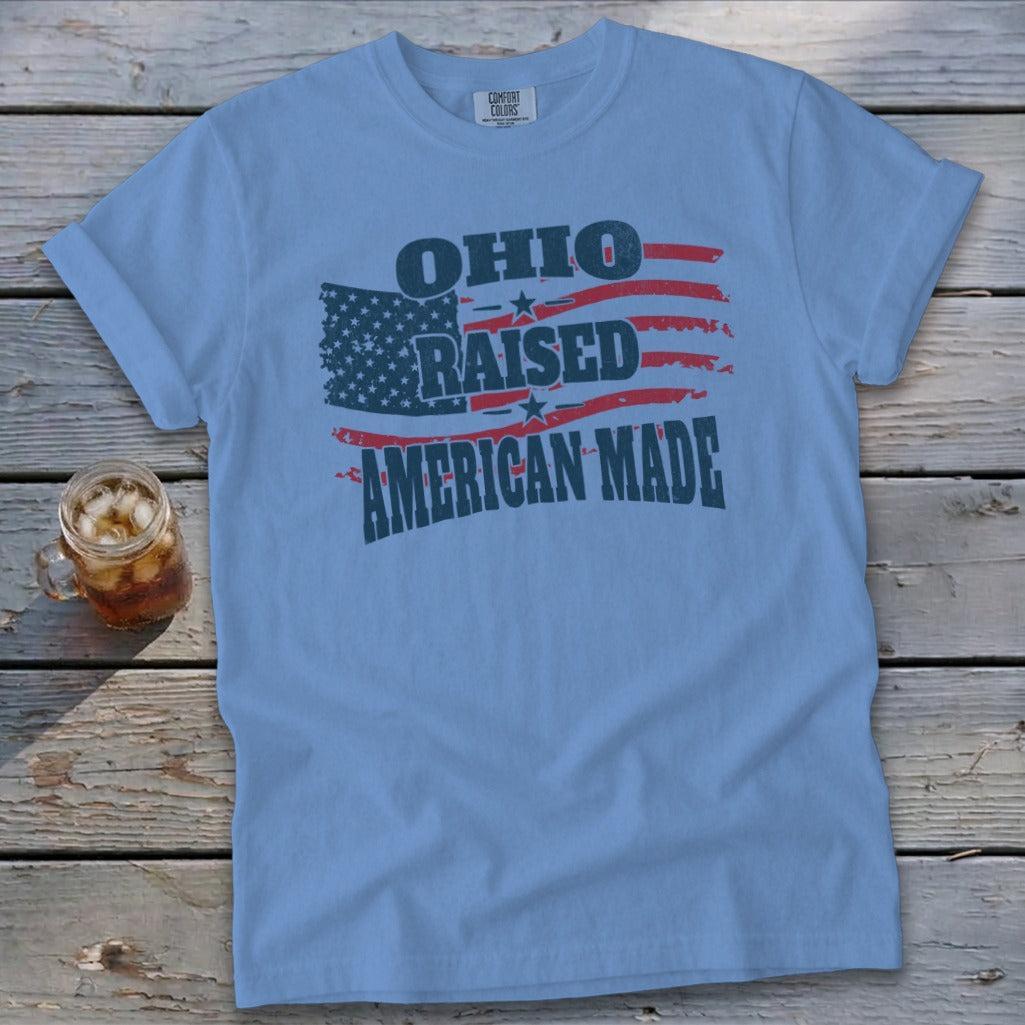 American - Ohio Raised Signature Tee