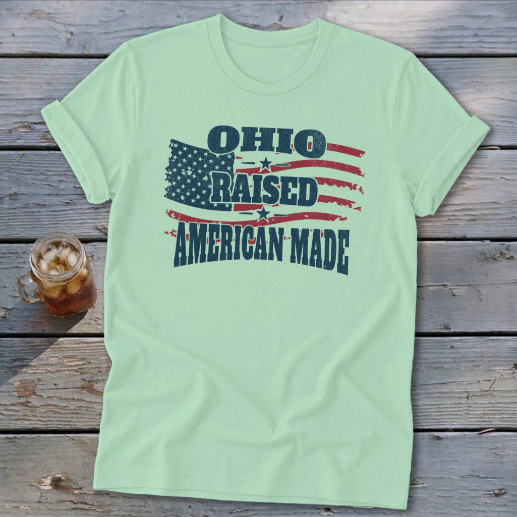 American - Ohio Raised Softstyle Tee