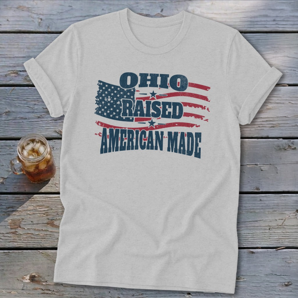 American - Ohio Raised Softstyle Tee