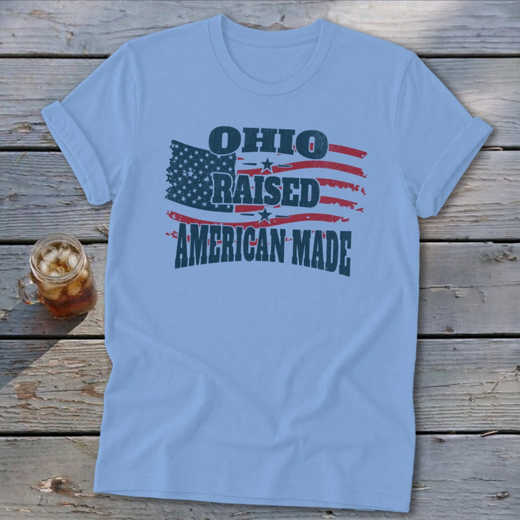 American - Ohio Raised Softstyle Tee