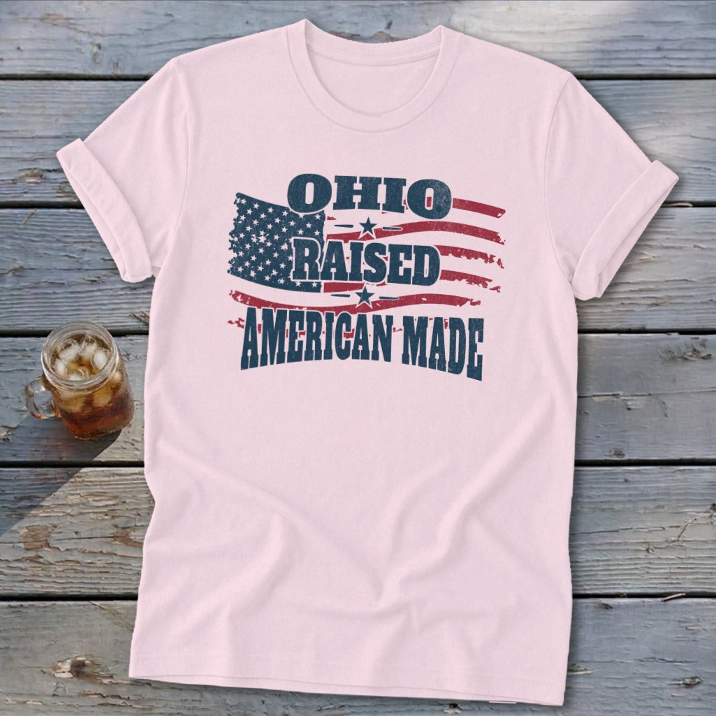 American - Ohio Raised Softstyle Tee