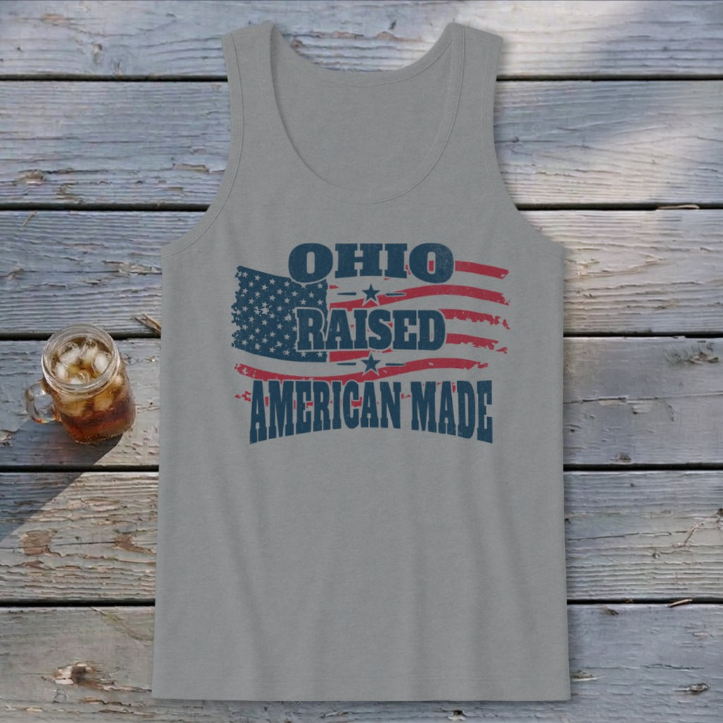 American - Ohio Raised Tank Top