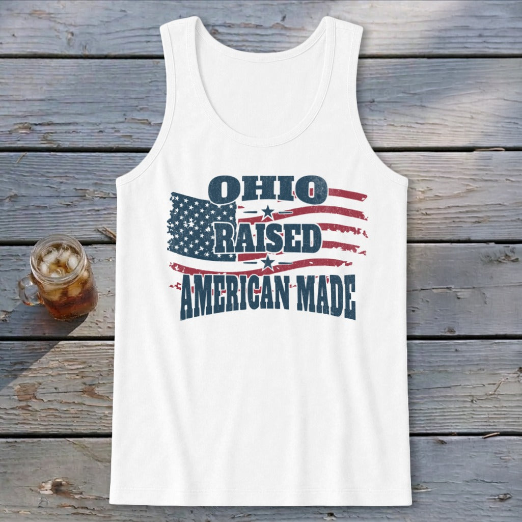 American - Ohio Raised Tank Top