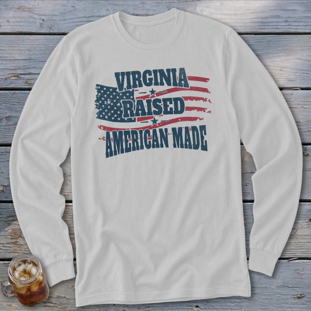 American - Virginia Raised Long Sleeve Tee
