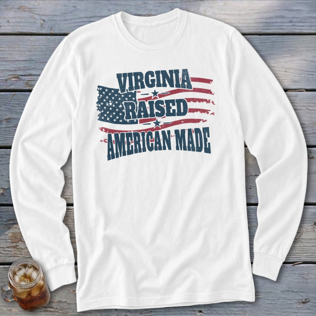 American - Virginia Raised Long Sleeve Tee