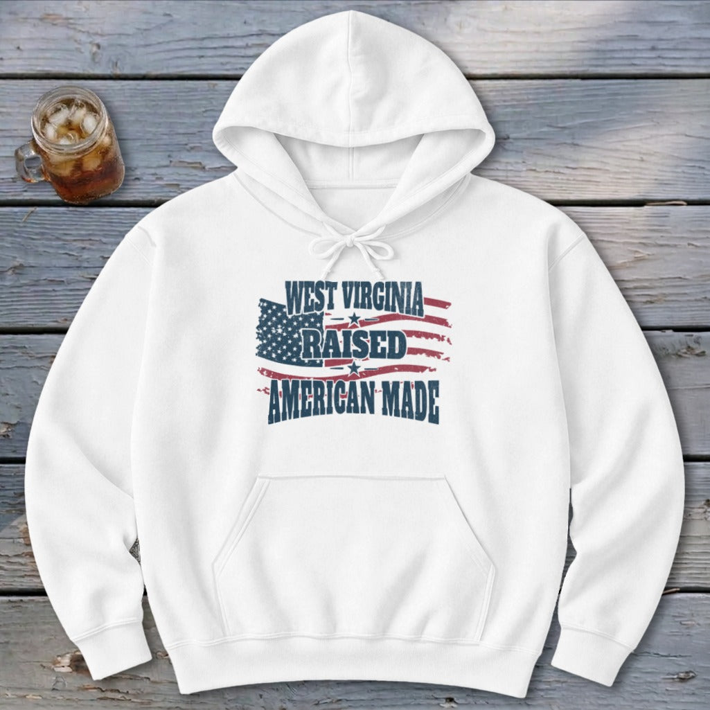 American - West Virginia Raised Hoodie
