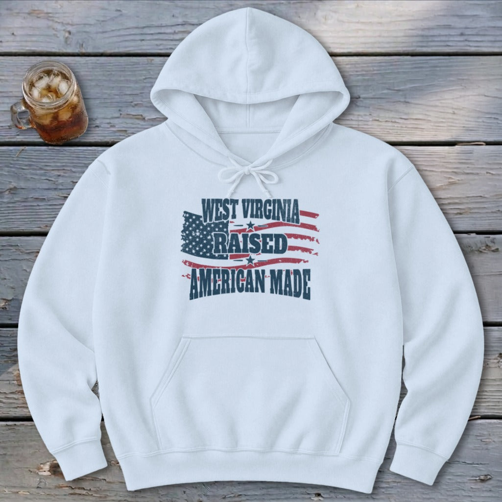 American - West Virginia Raised Hoodie