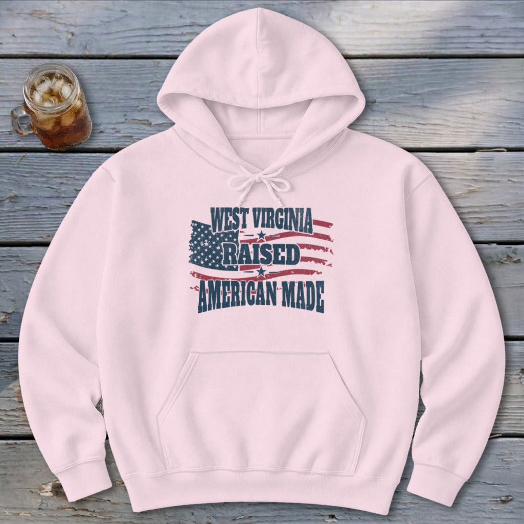 American - West Virginia Raised Hoodie