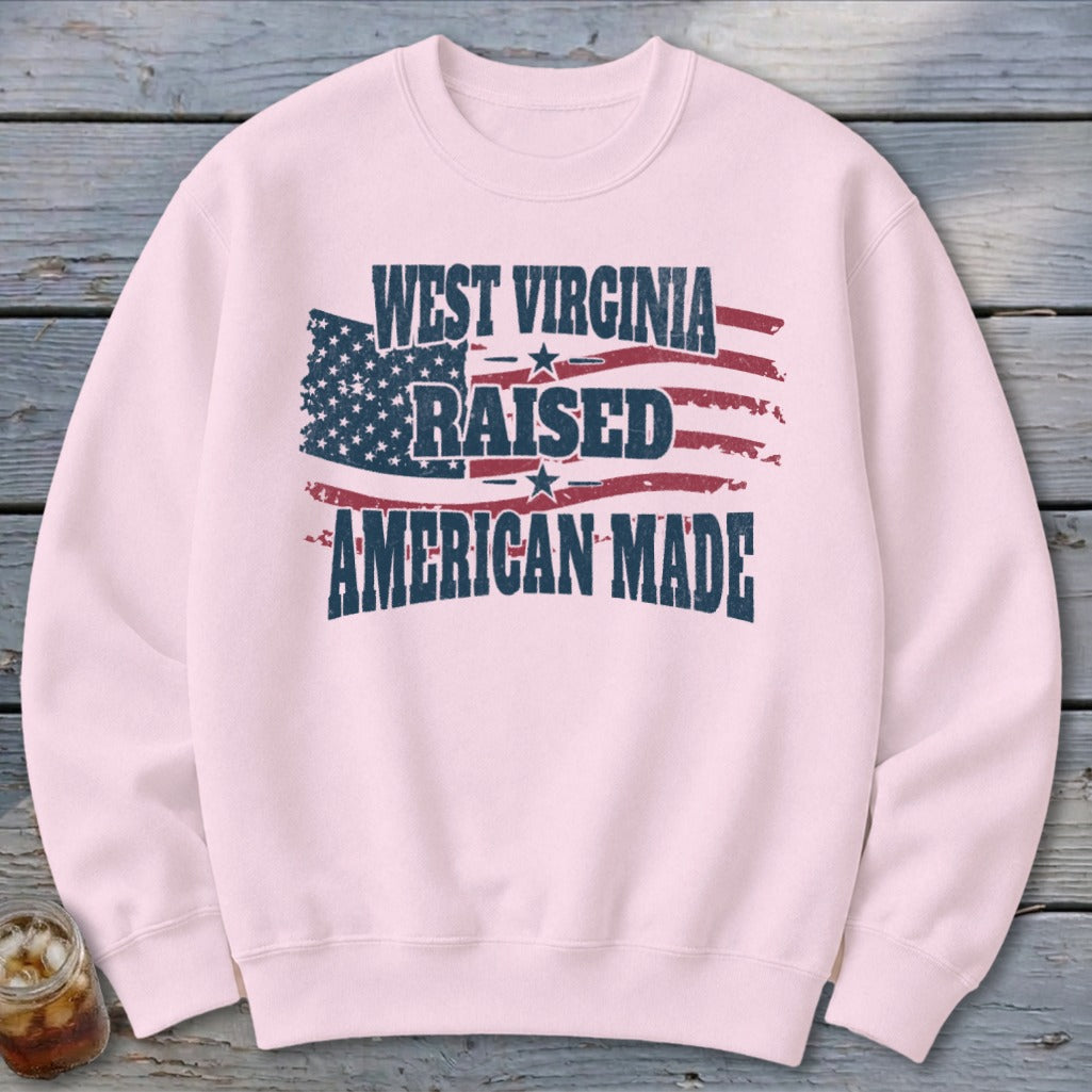 American - West Virginia Raised Sweatshirt