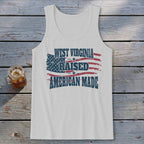 American - West Virginia Raised Tank Top