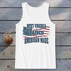 American - West Virginia Raised Tank Top