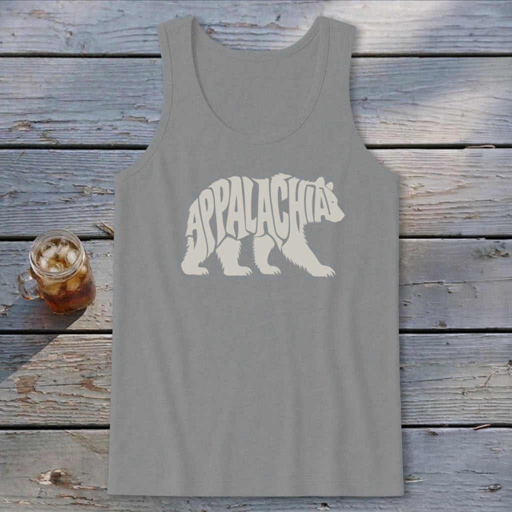 Appalachia Bear Shape Tank Top