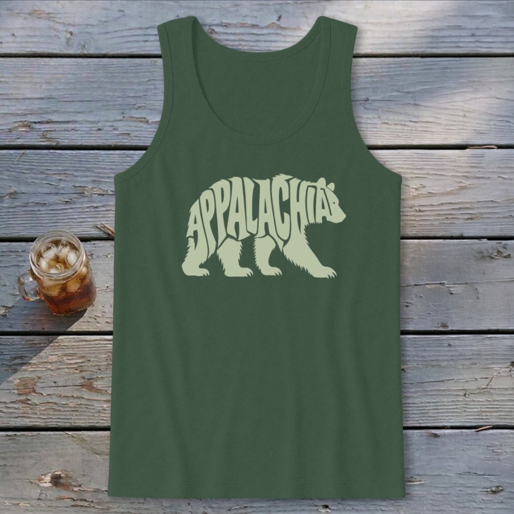 Appalachia Bear Shape Tank Top