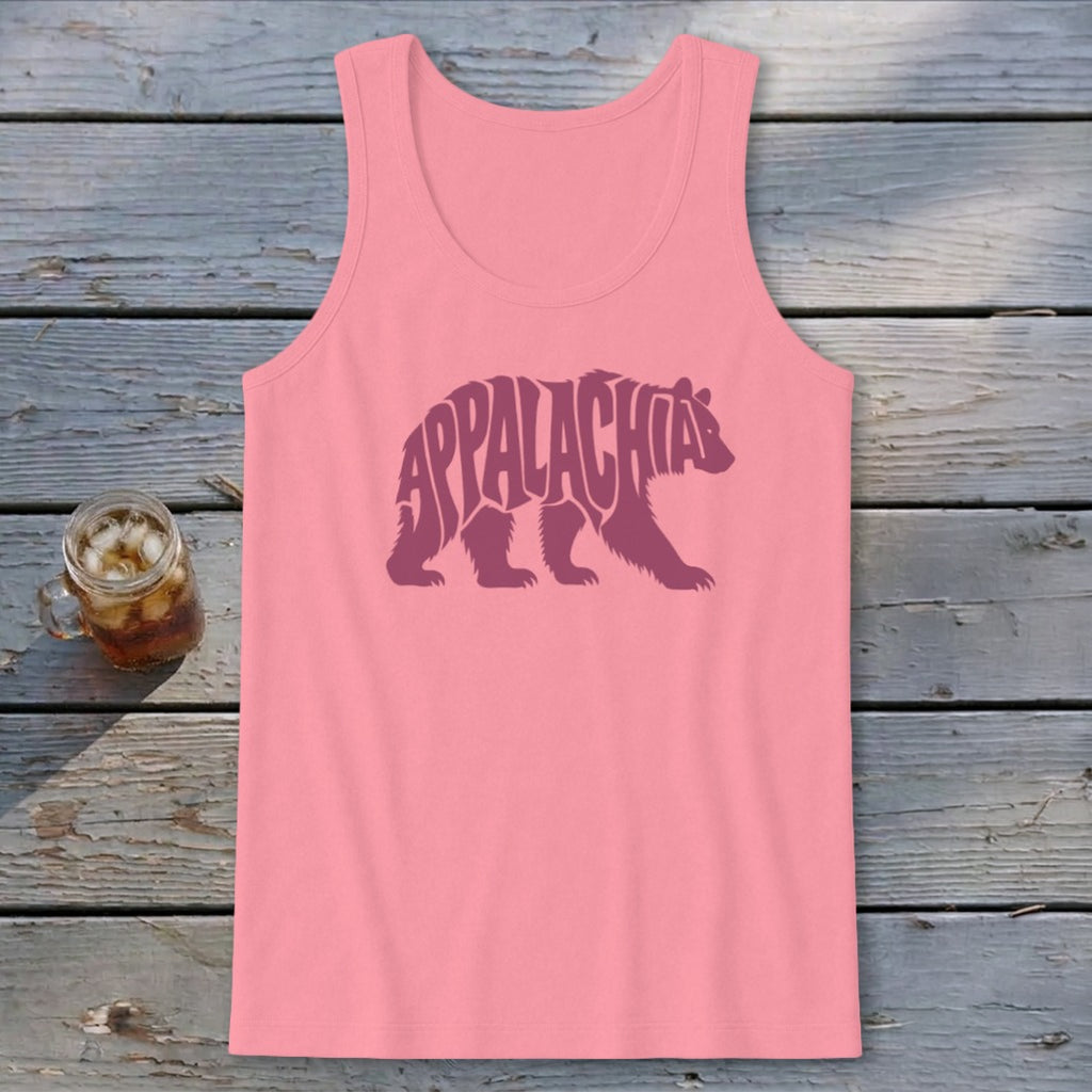 Appalachia Bear Shape Tank Top