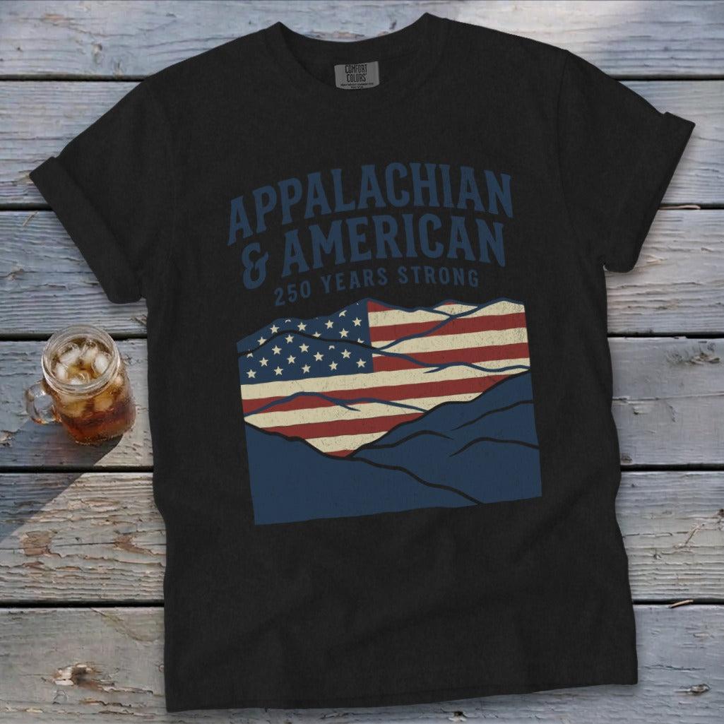 Appalachian and American Signature Tee