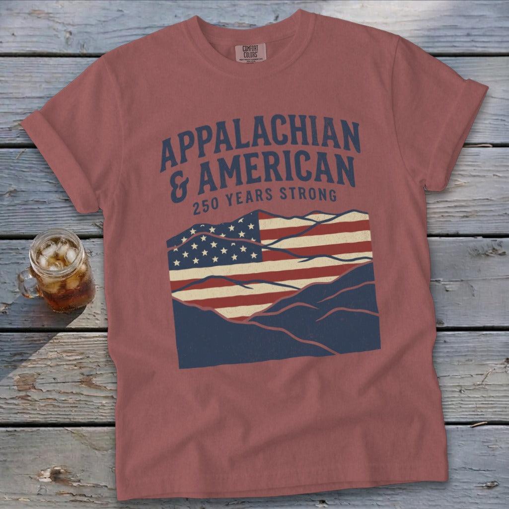 Appalachian and American Signature Tee