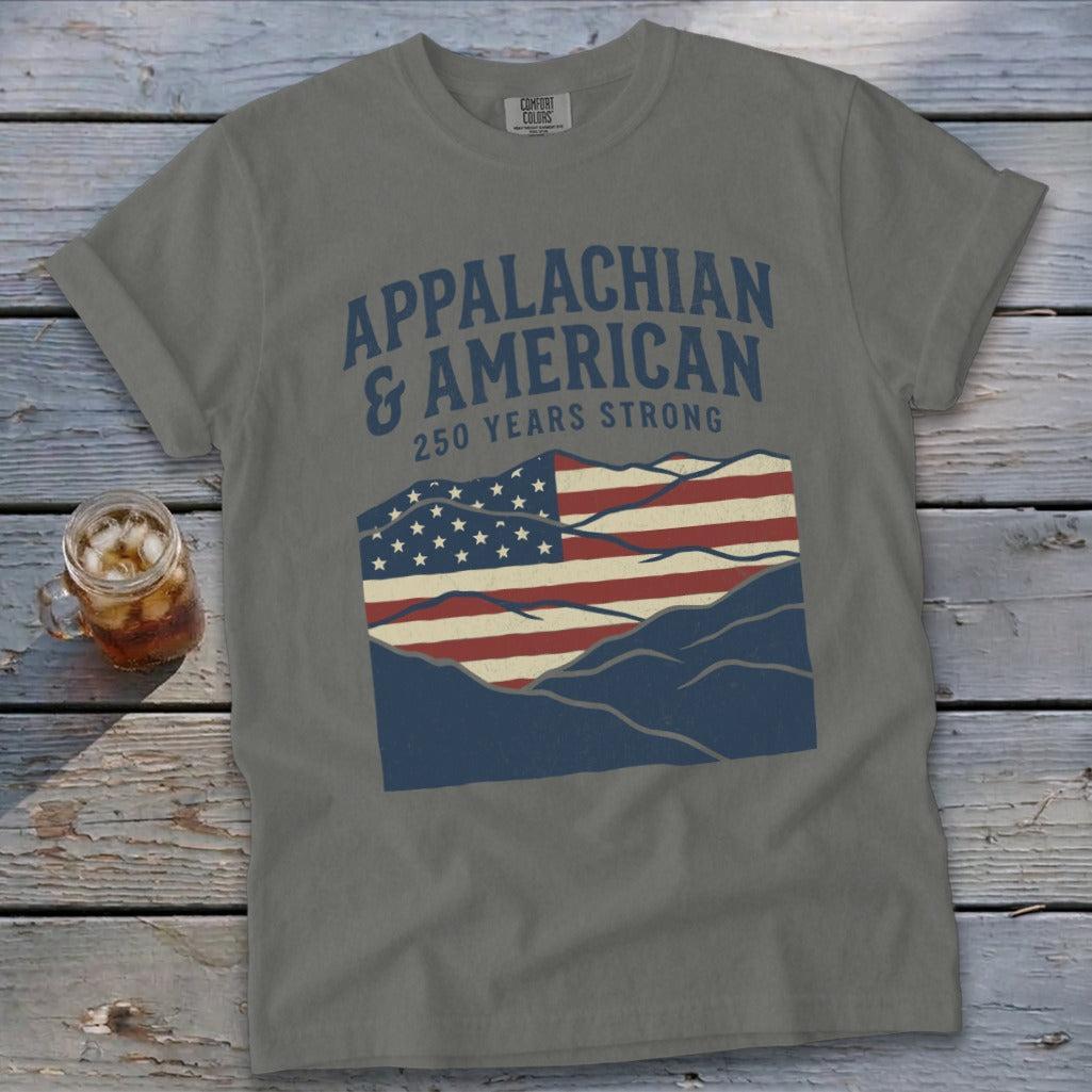 Appalachian and American Signature Tee