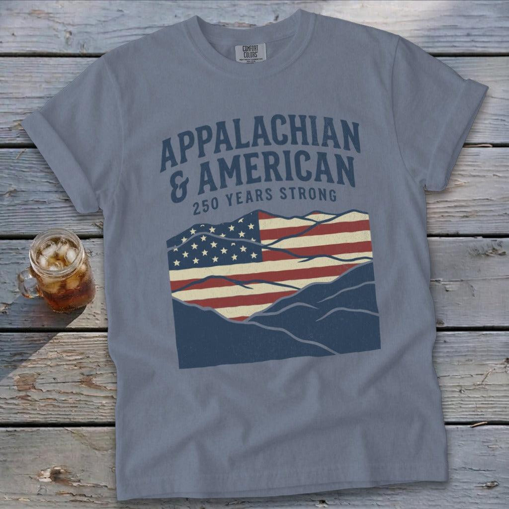 Appalachian and American Signature Tee