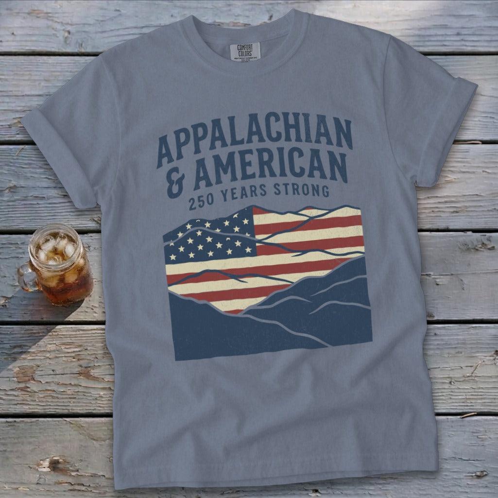 Appalachian and American Signature Tee