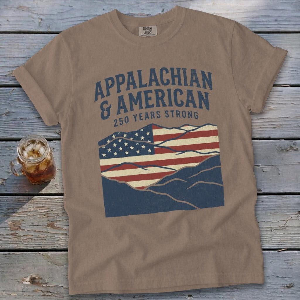 Appalachian and American Signature Tee
