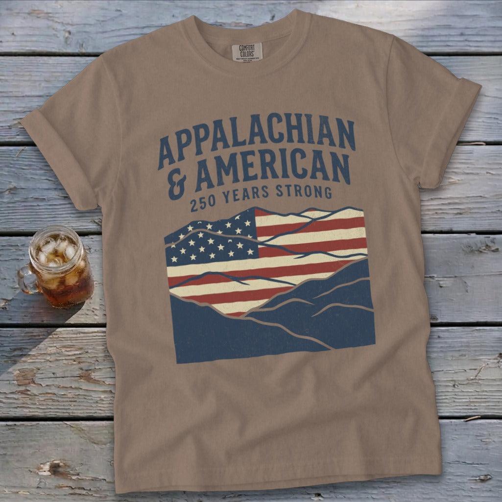 Appalachian and American Signature Tee