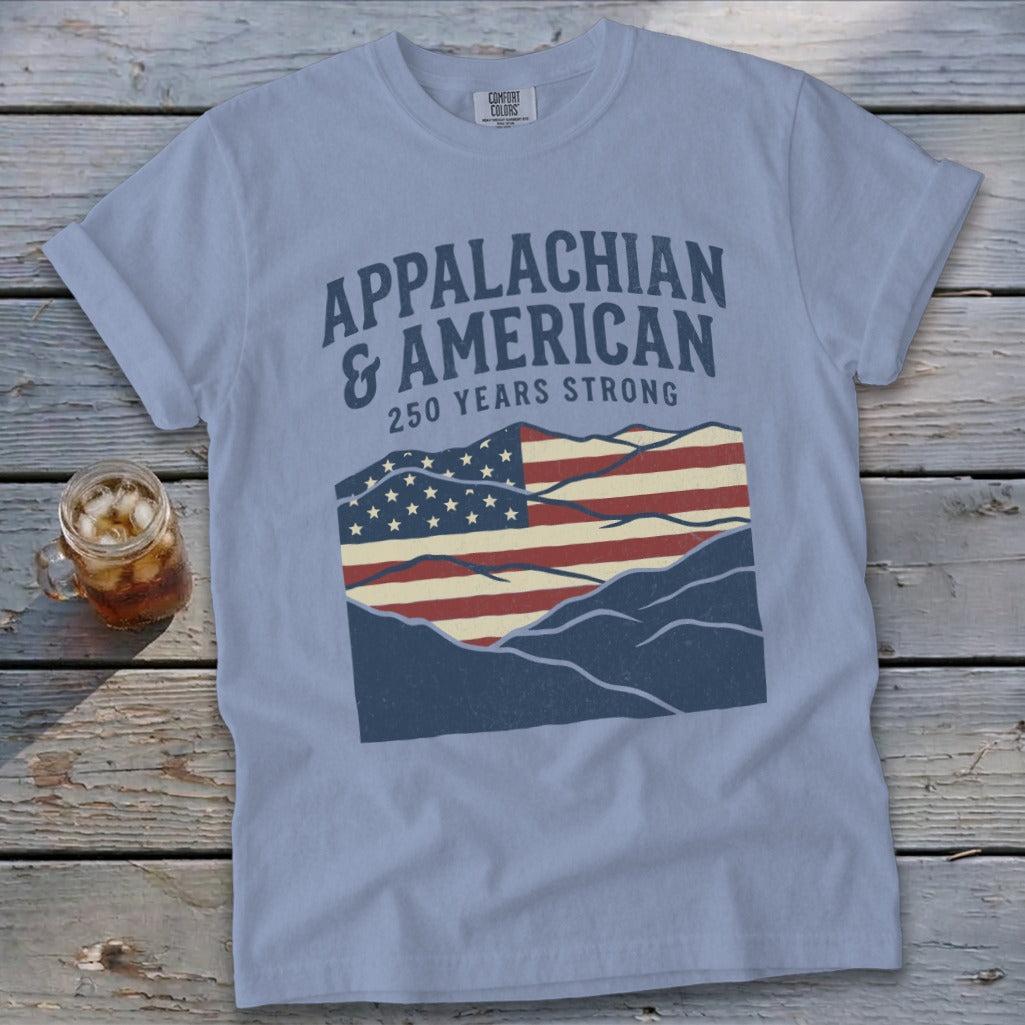 Appalachian and American Signature Tee