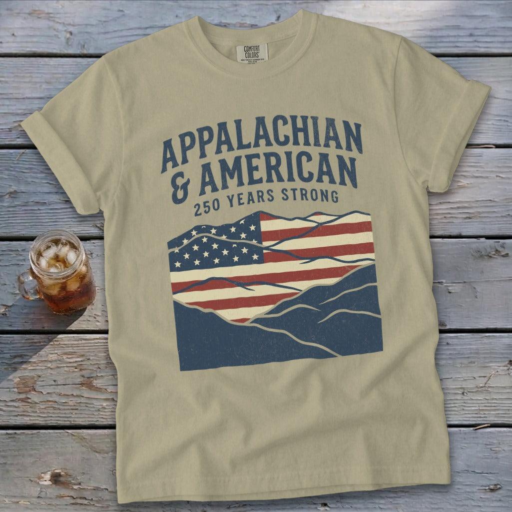 Appalachian and American Signature Tee
