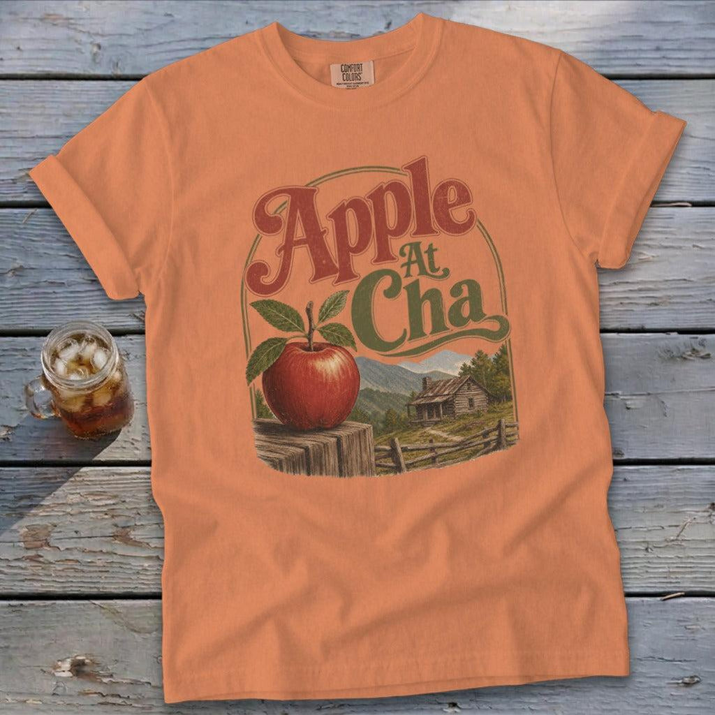 Apple At Cha Signature Tee