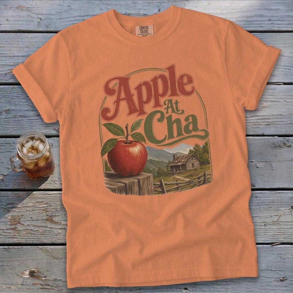 Apple At Cha Signature Tee