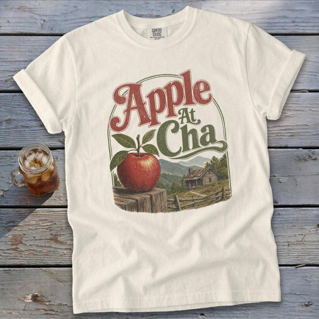 Apple At Cha Signature Tee