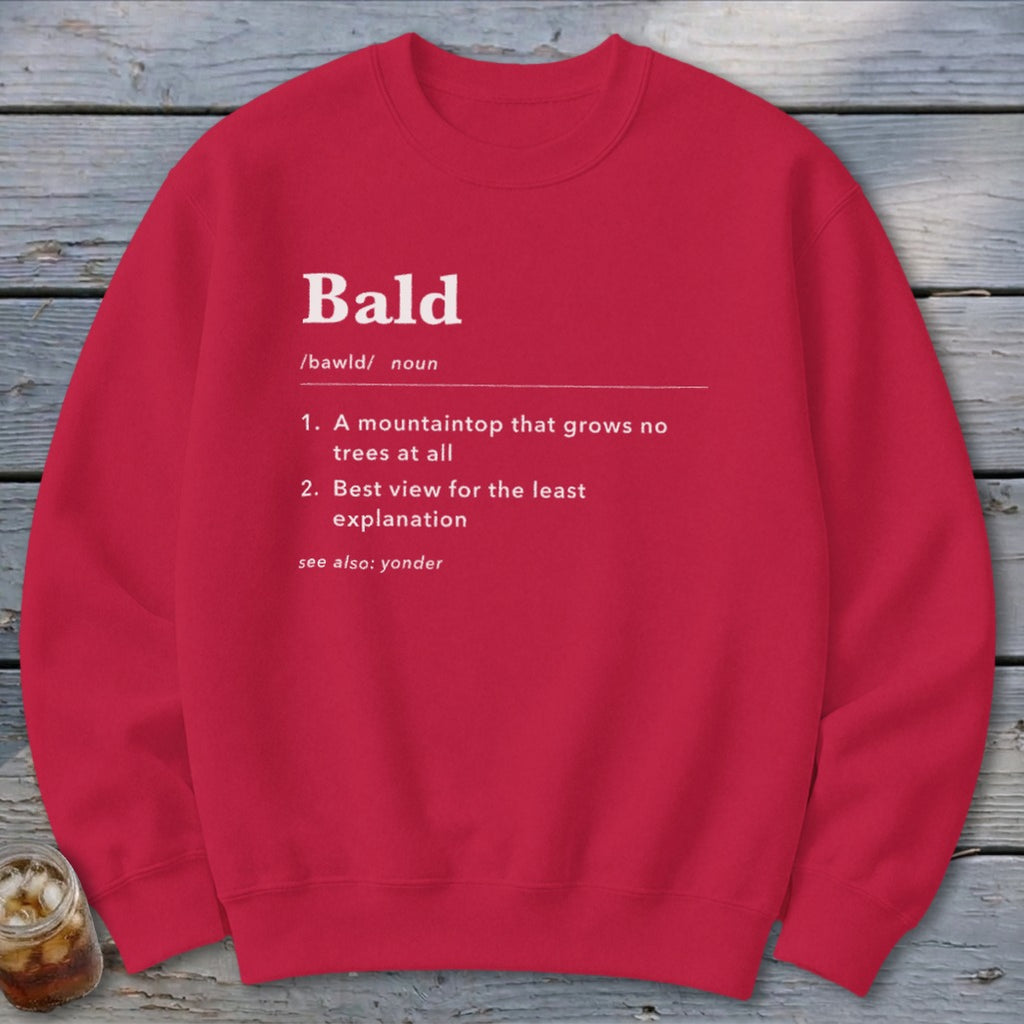 Bald Definition Sweatshirt