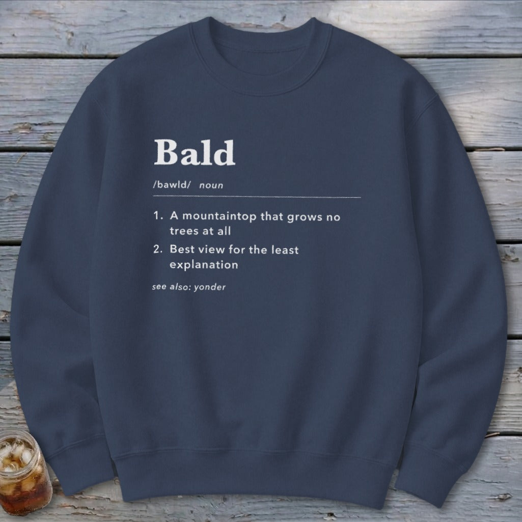 Bald Definition Sweatshirt
