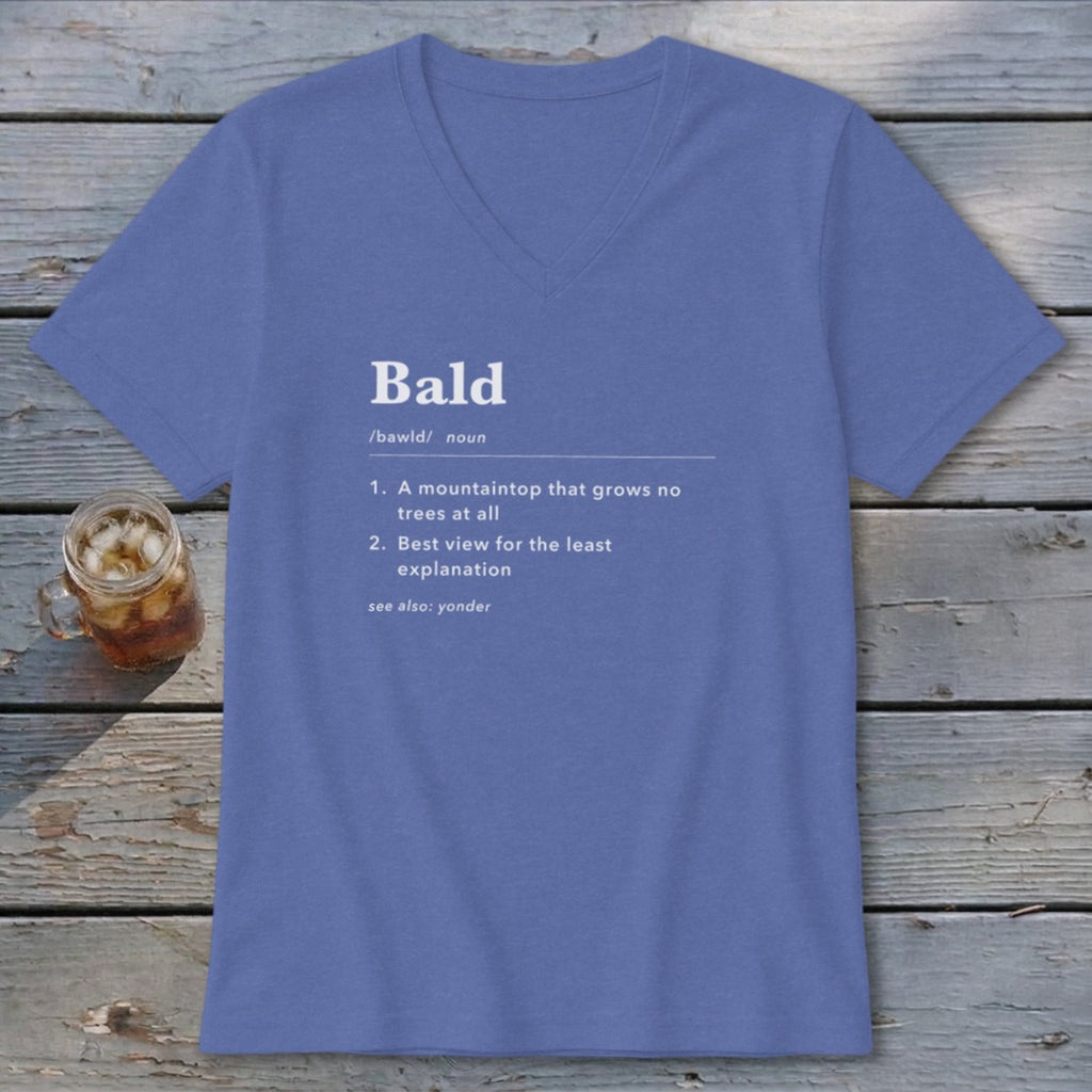 Bald Definition V-neck