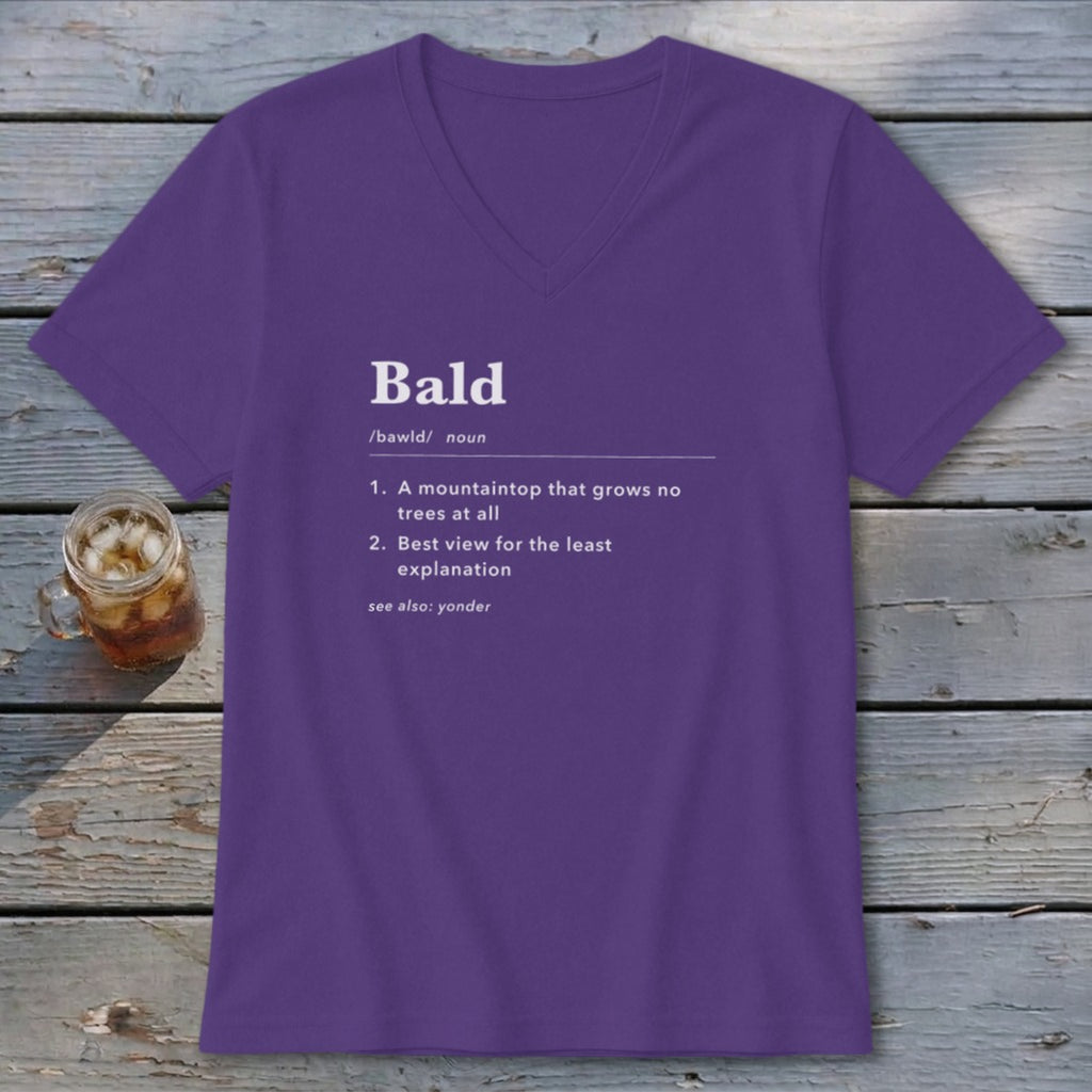 Bald Definition V-neck