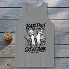 Barefoot on the Creek Bank Tank Top