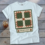 Bear's Paw Faux Quilt Block Signature Tee