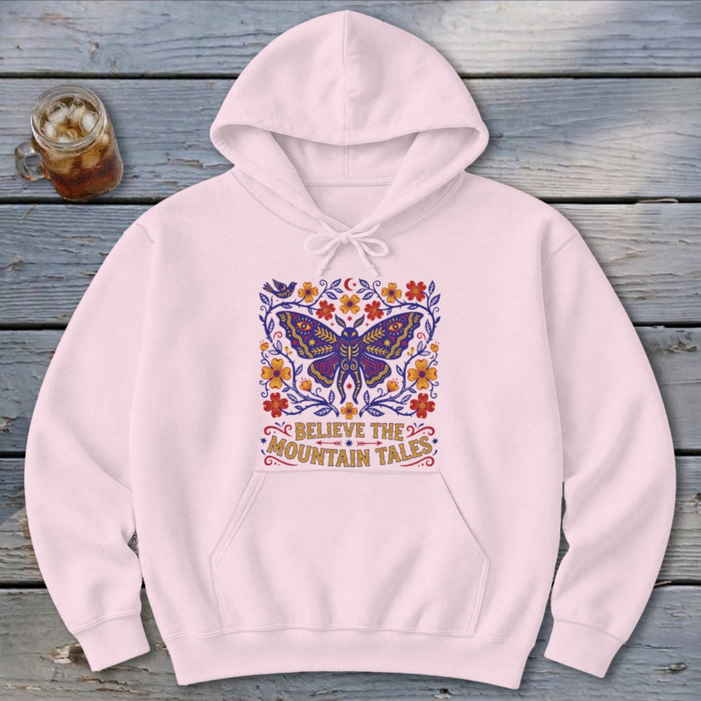 Believe the Mountain Tales Hoodie