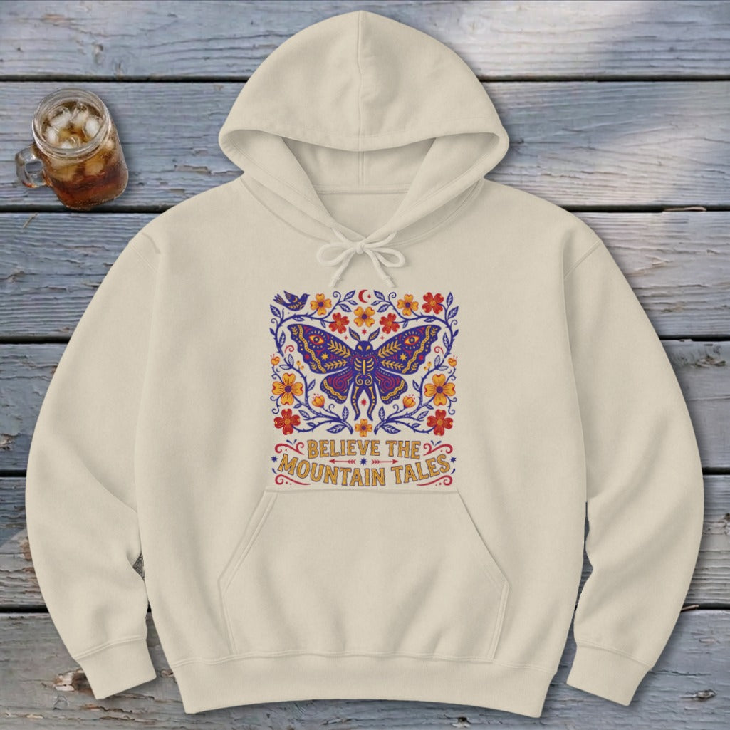 Believe the Mountain Tales Hoodie