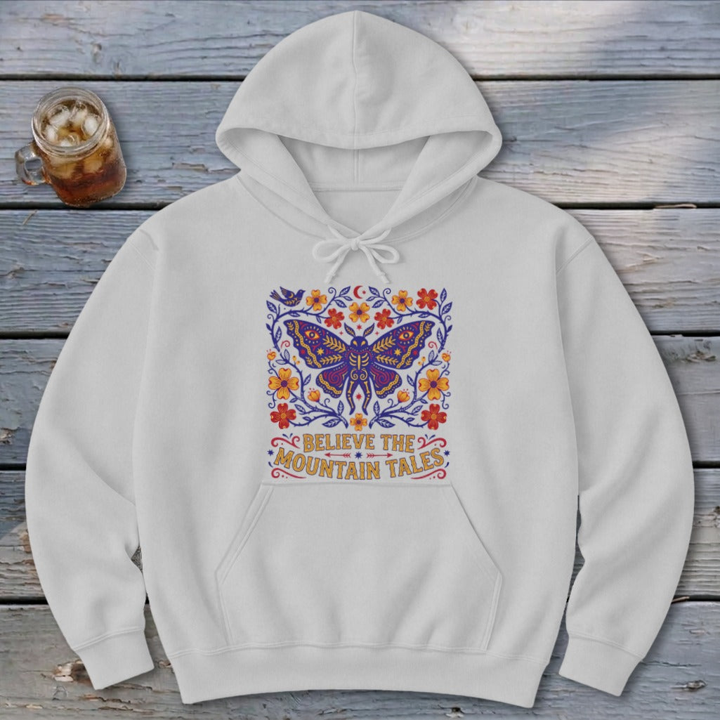 Believe the Mountain Tales Hoodie