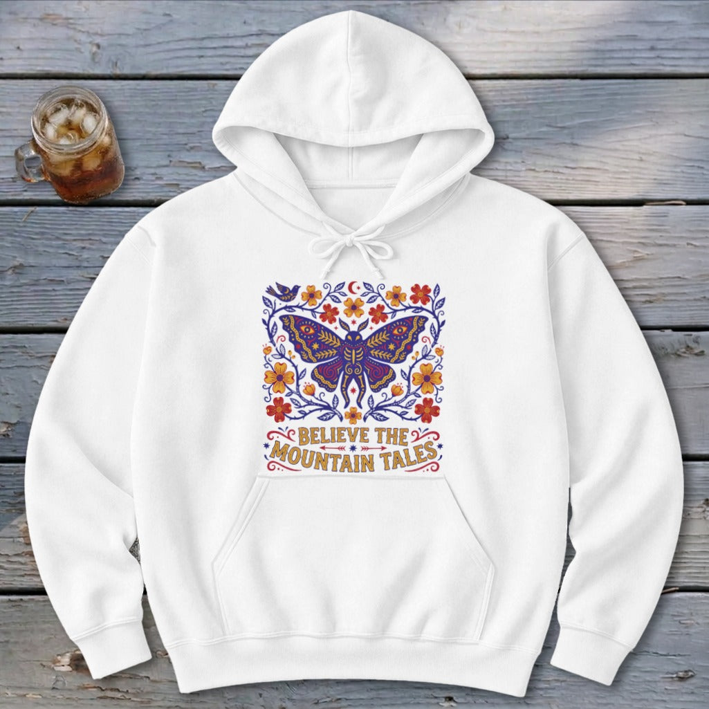 Believe the Mountain Tales Hoodie