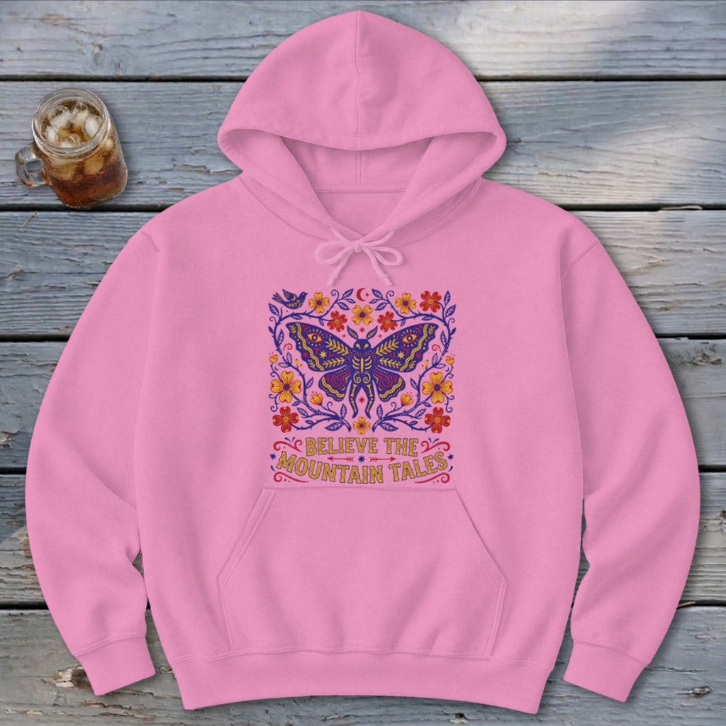 Believe the Mountain Tales Hoodie