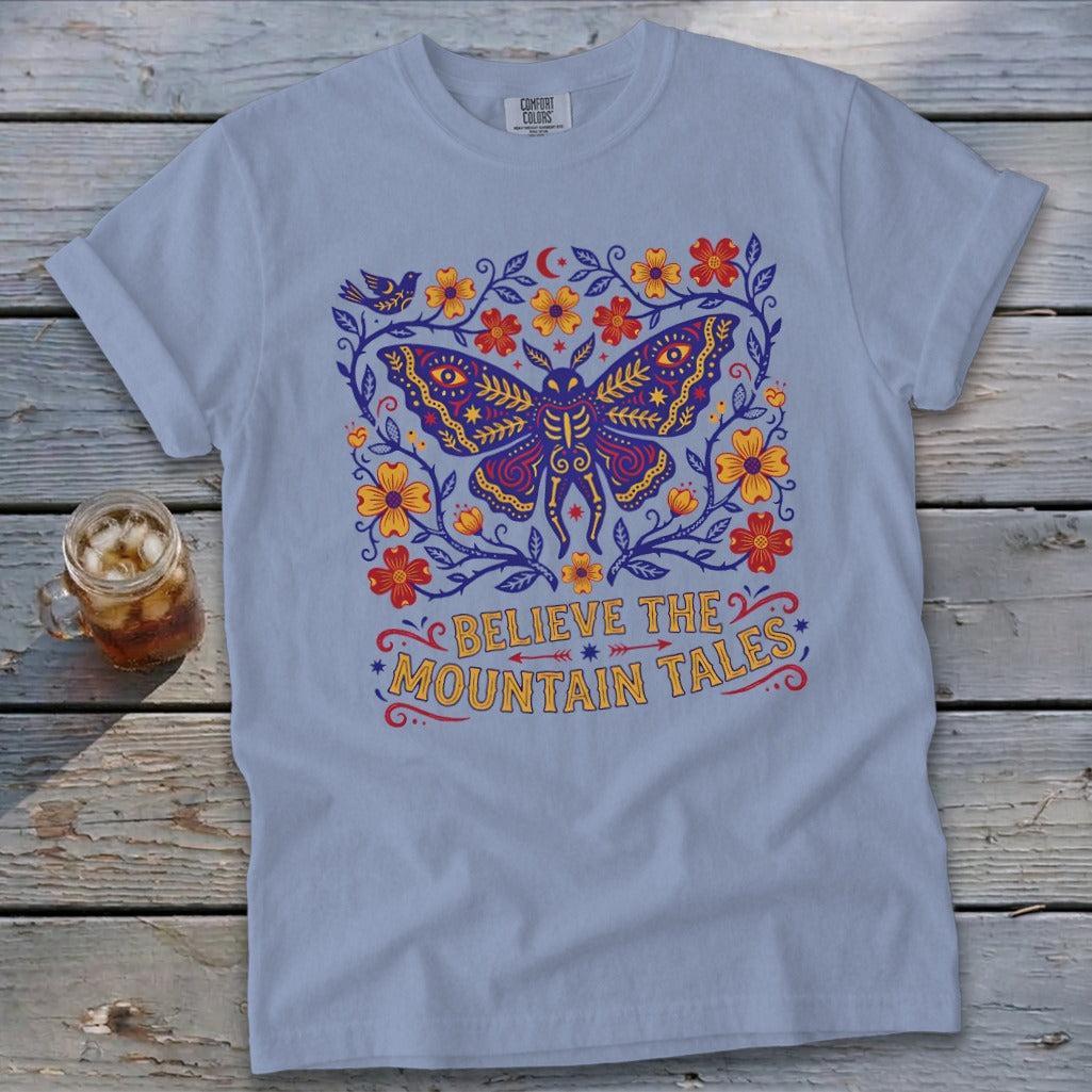 Believe the Mountain Tales Signature Tee