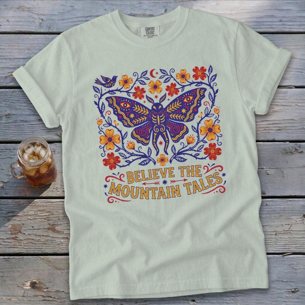 Believe the Mountain Tales Signature Tee